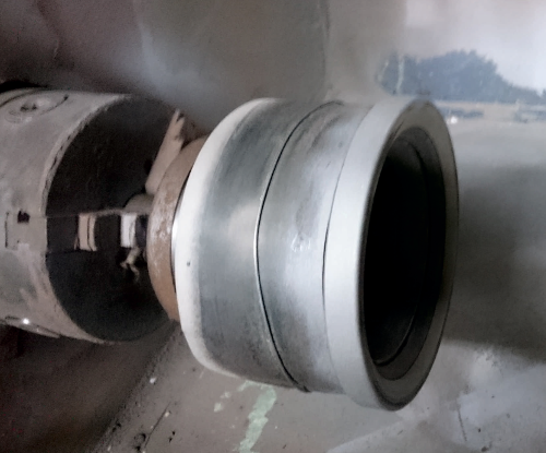 Седло клапана дизеля после дробеструйной обработки